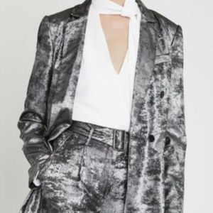 BCBGMAXAZRIA metallic blazer/dress